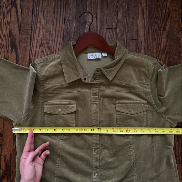 Joan Rivers Cotton Corduroy Shirt - Picture 9 of 12